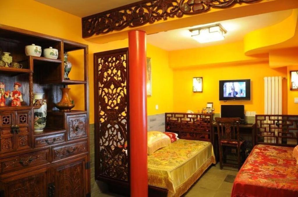 Beijing Double Happiness Courtyard Hotel Dış mekan fotoğraf
